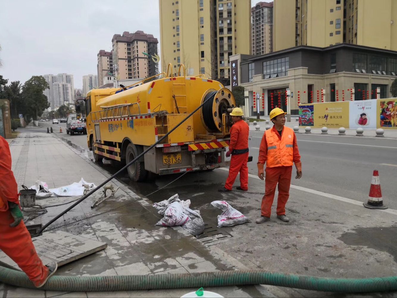 昭化排污管道清淤-管道清洗
